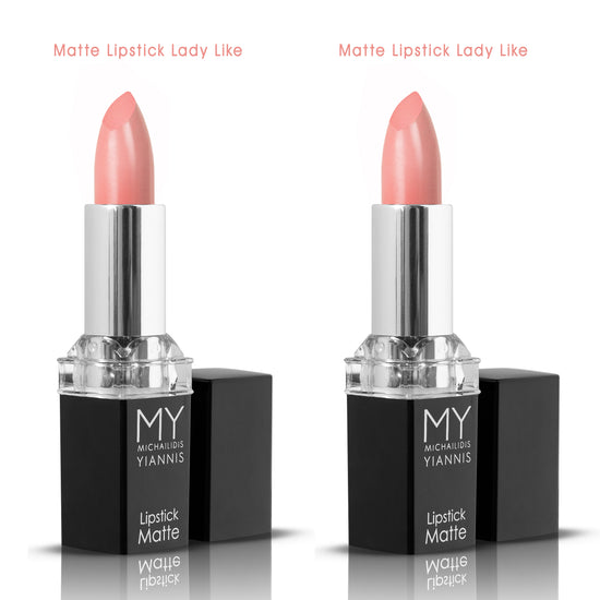Matte Lipstick Lady Like + 1 Δώρο