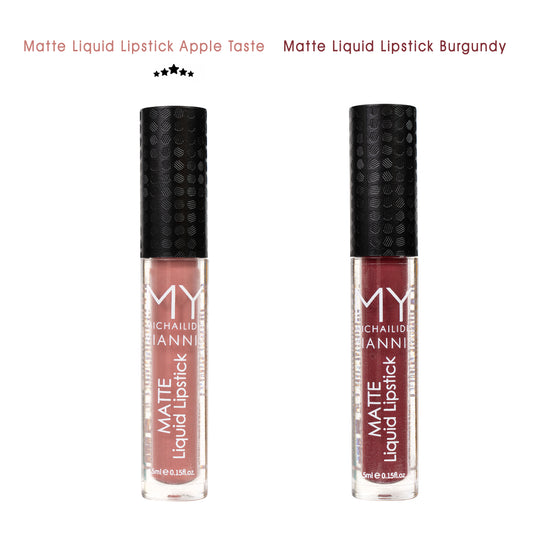 Matte Liquid Lipstick Apple Taste + 1 Δώρο